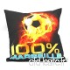 Coussin Carré Football - 100 % Marseille - B06VWHXJ9J
